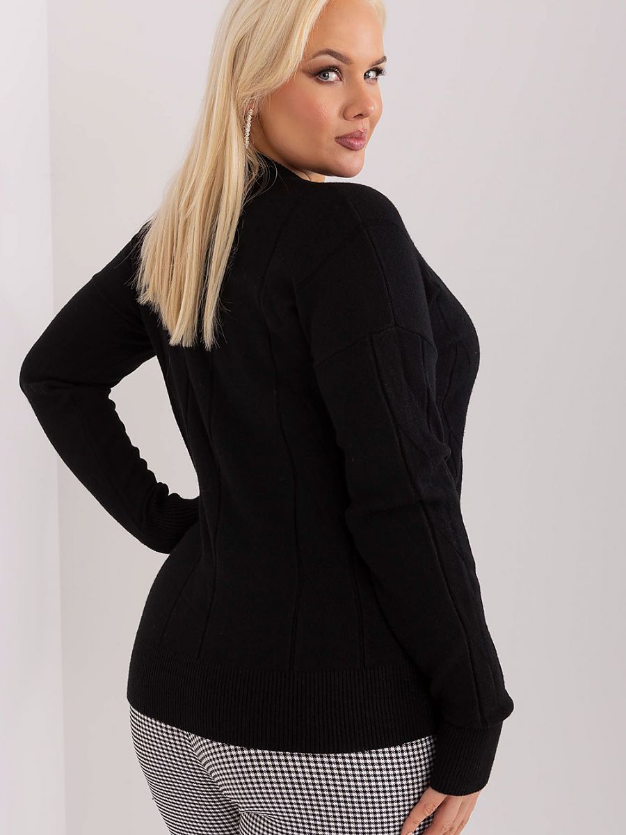 Svetr plus size model 190057 Factory Price 