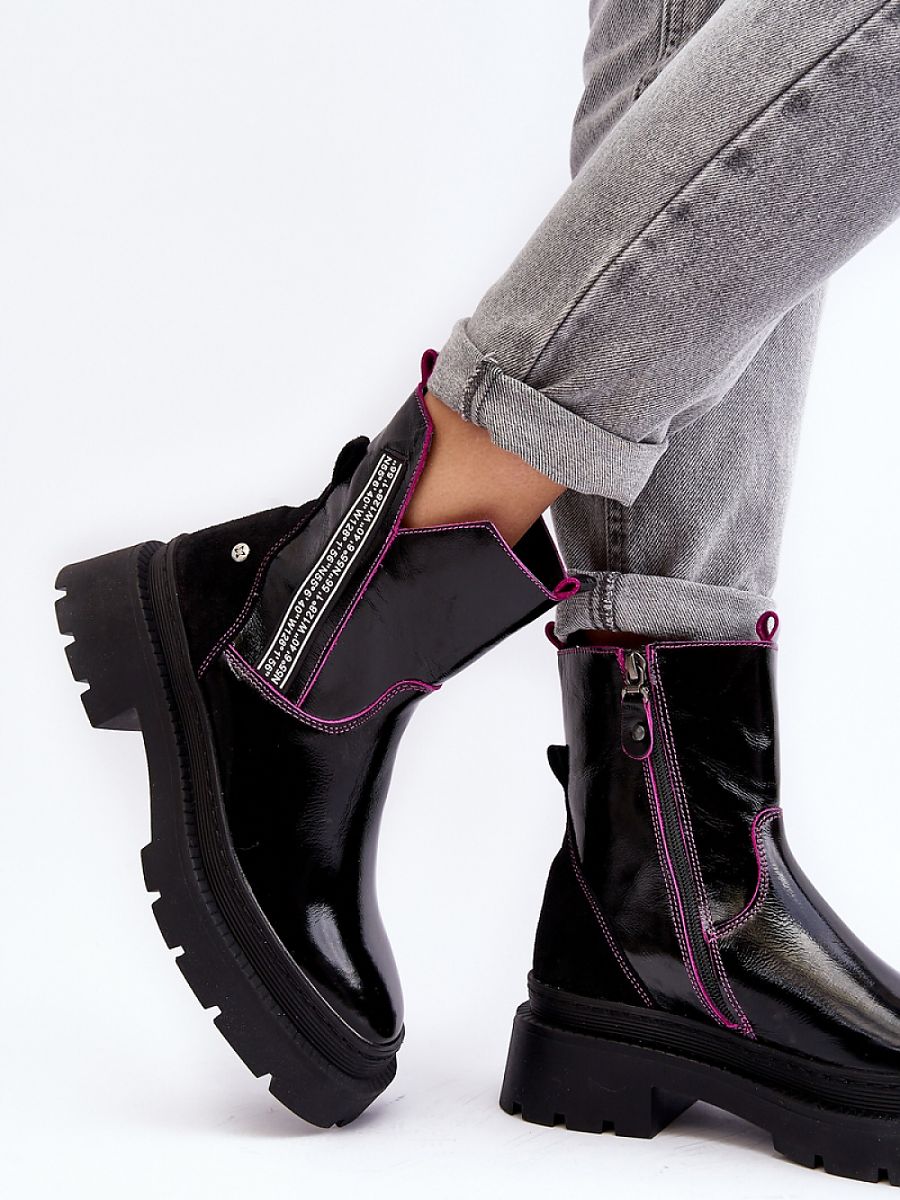 Heeled low shoes model 190707 Step in style 