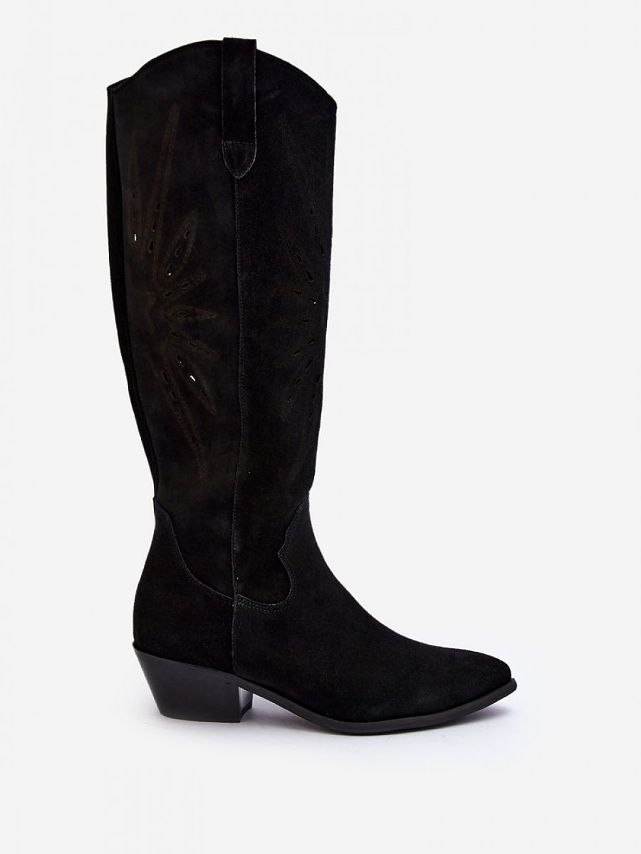 Ažurové kozačky  model 192104 Step in style 
