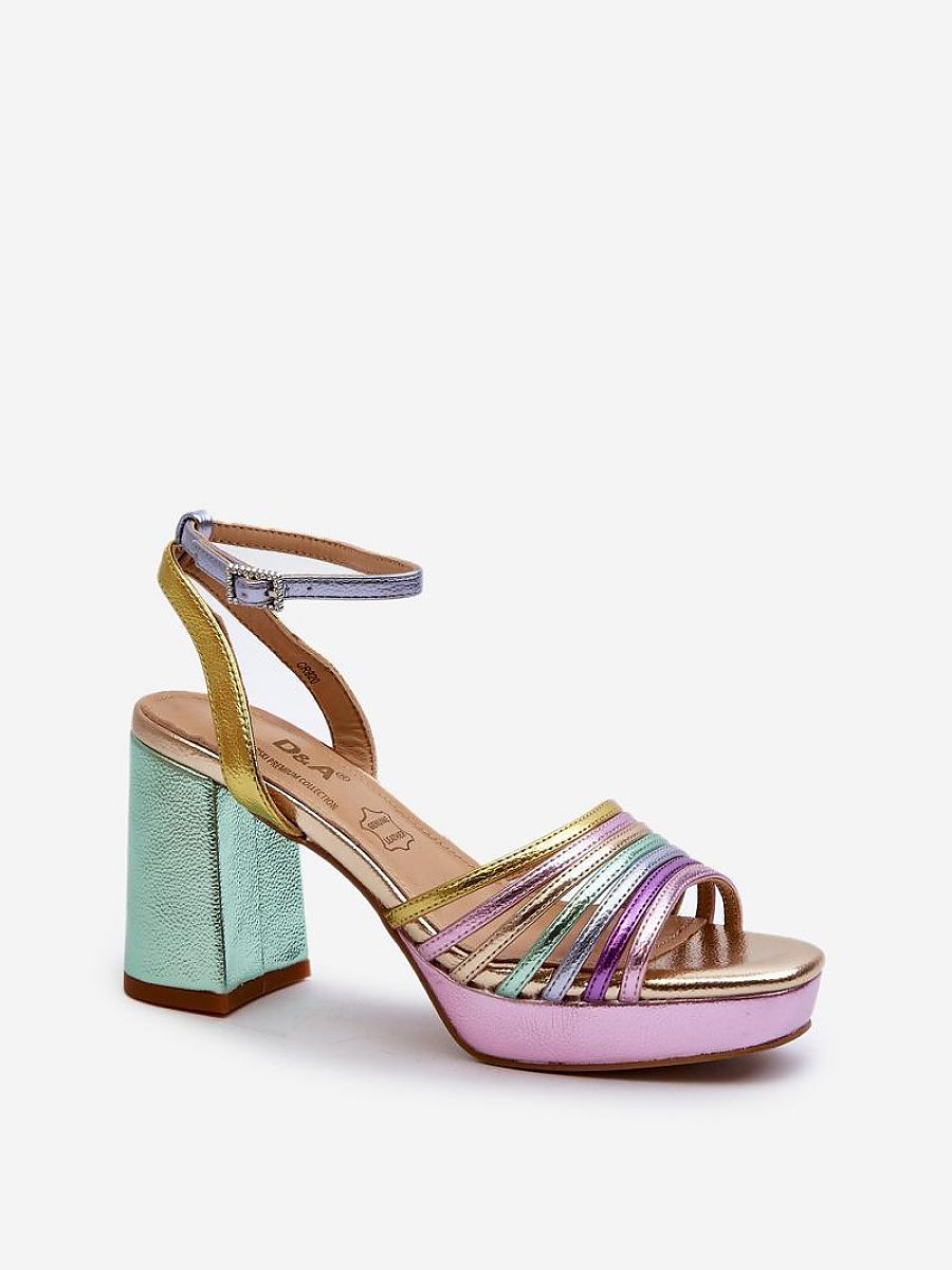 Sandály na podpatku  model 196965 Step in style 