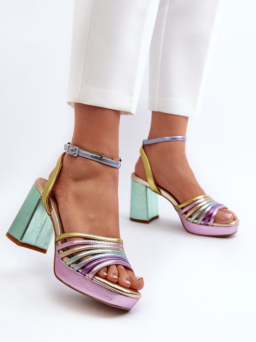 Sandály na podpatku  model 196965 Step in style 
