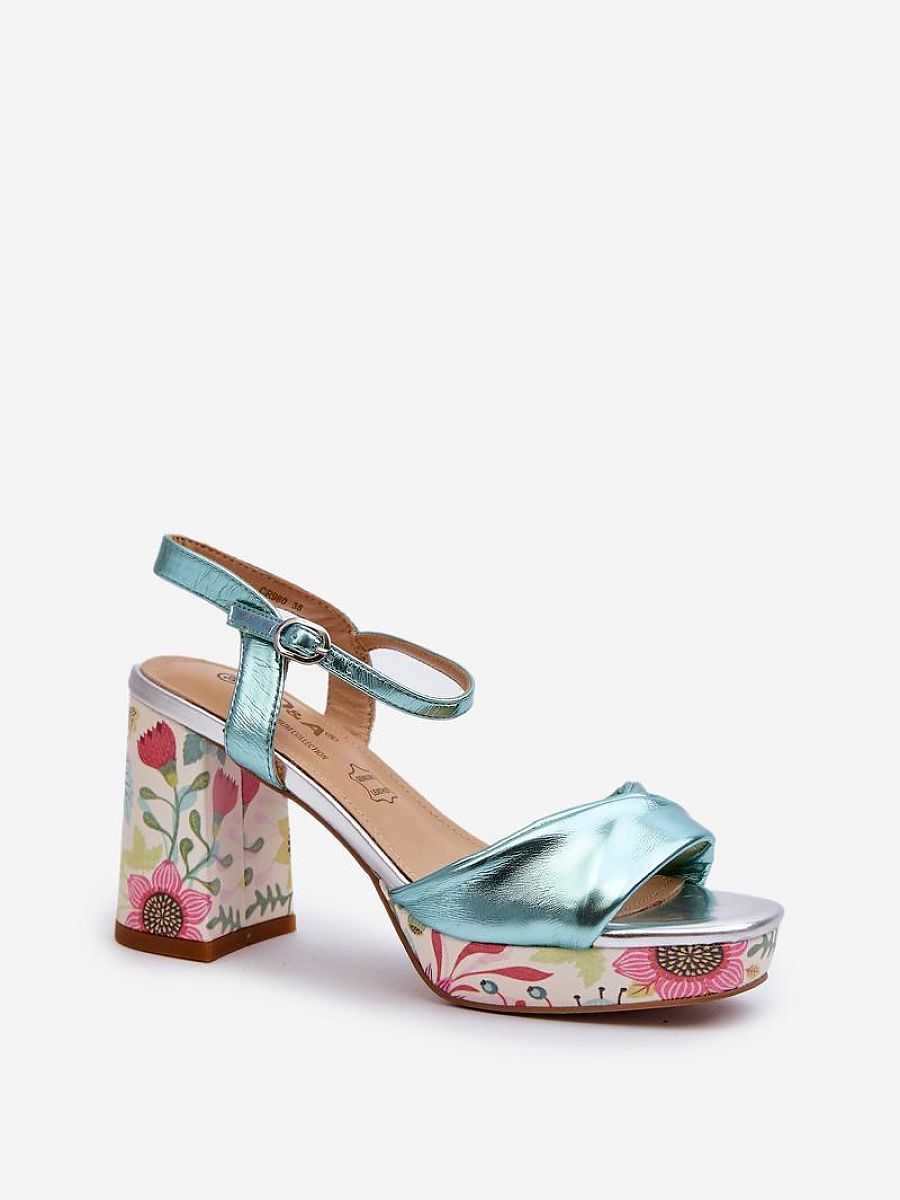 Sandály na podpatku  model 196970 Step in style 