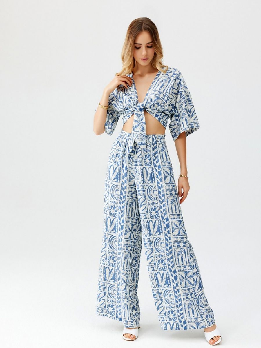 Dámské kalhoty  model 198340 Roco Fashion 