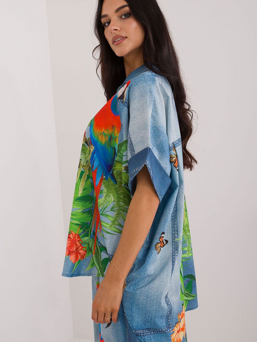 Košile s krátkým rukávem  model 198371 Italy Moda 