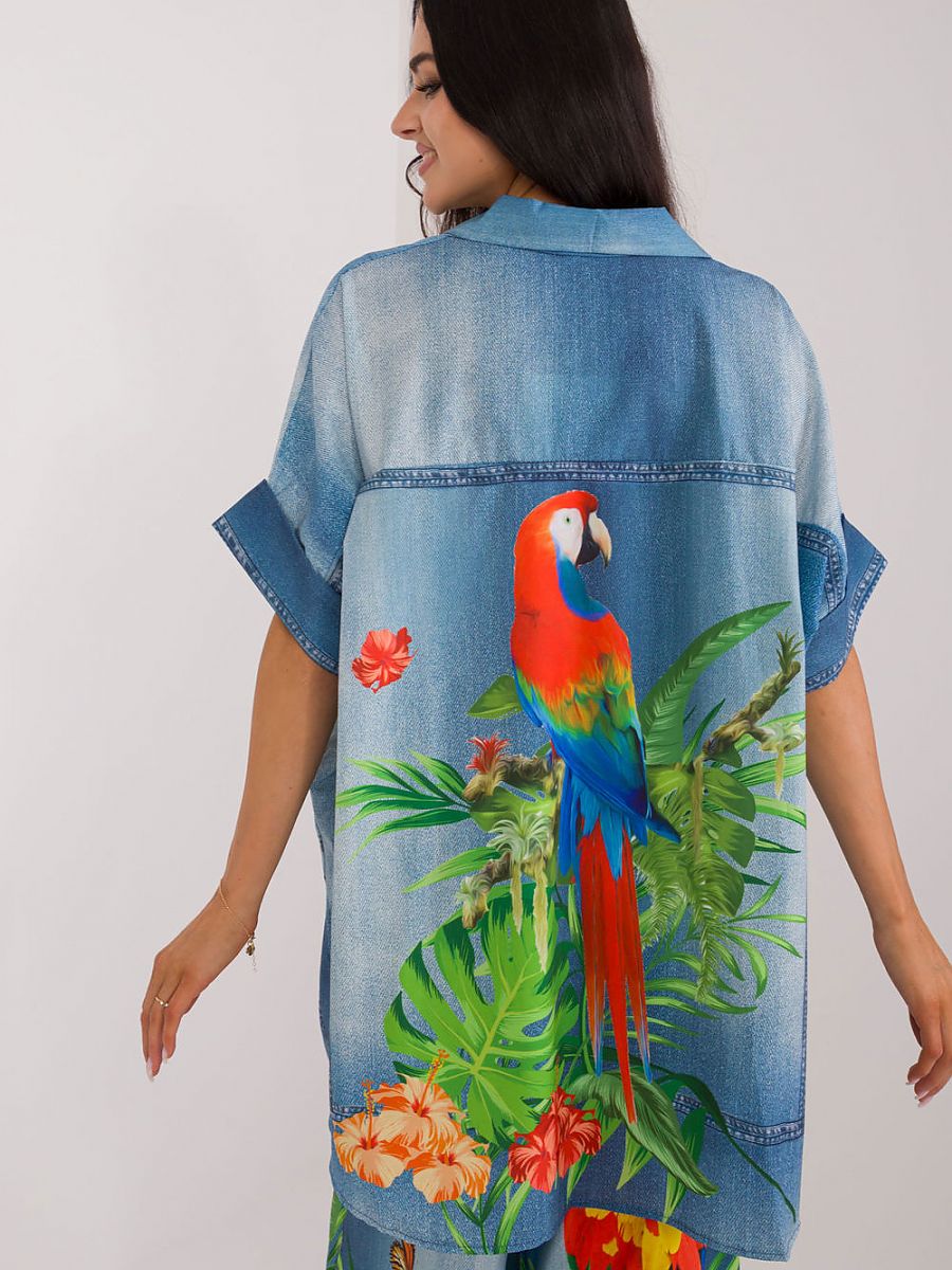 Košile s krátkým rukávem  model 198371 Italy Moda 