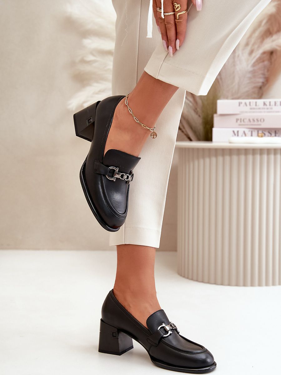 Polobotky na podpatku  model 199318 Step in style 