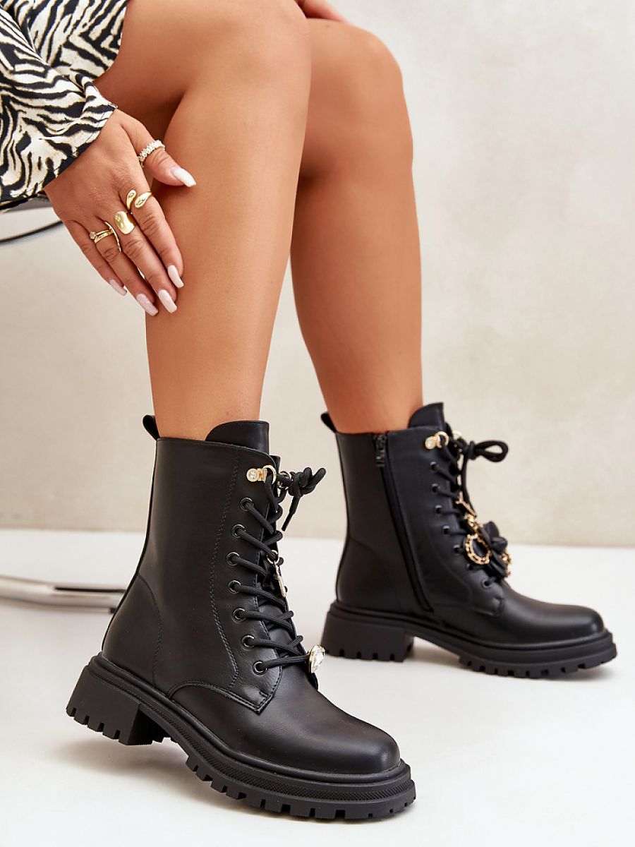 Šněrovací vyšší model 199830 Step in style 