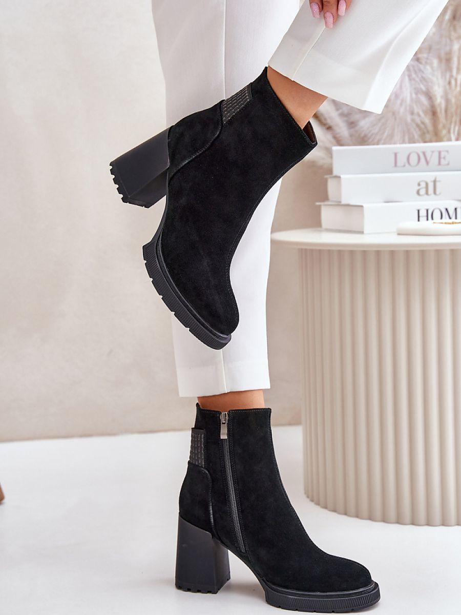 Boty na podpatku  model 201684 Step in style 