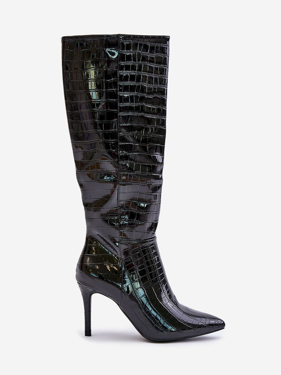 Kozačky na podpatku  model 202608 Step in style 