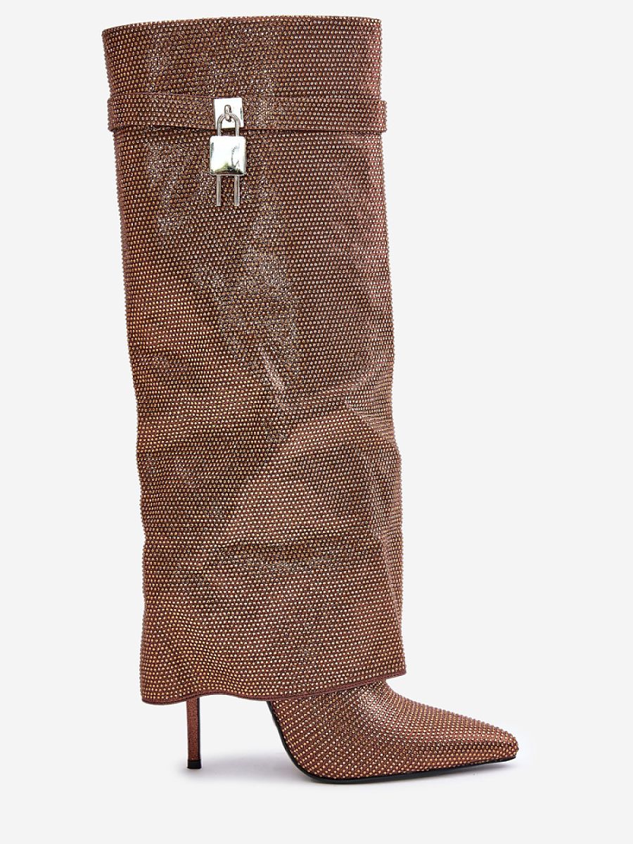 Kozačky na podpatku  model 202721 Step in style 