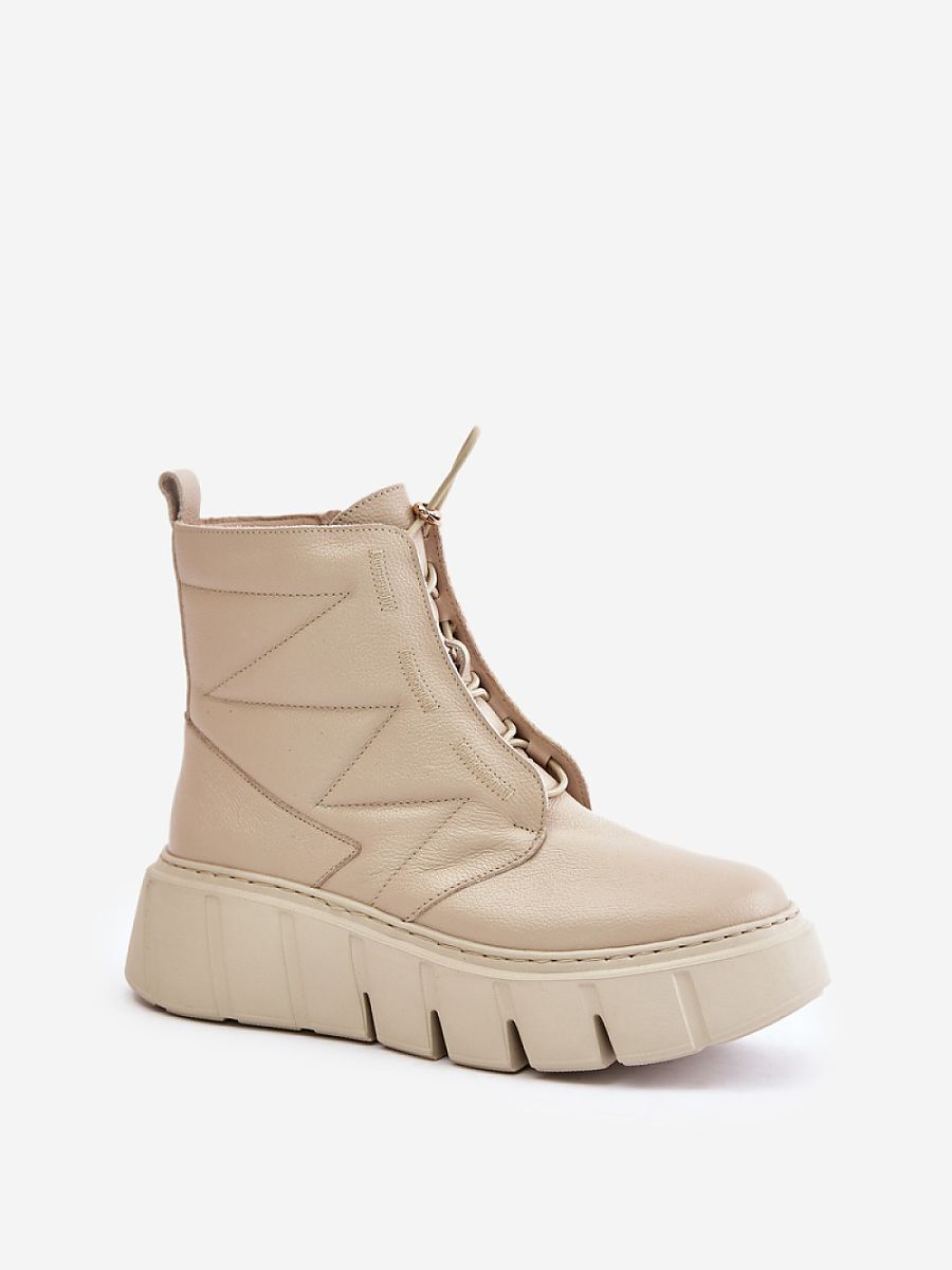 Boty na široké podrážce  model 202820 Step in style 