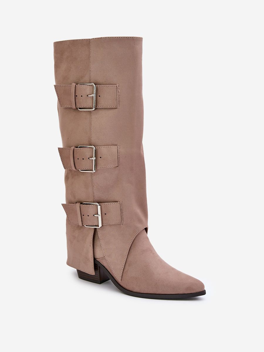 Kozačky na podpatku  model 203505 Step in style 