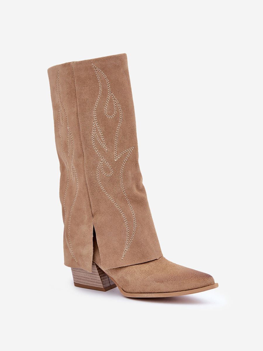Kozačky na podpatku  model 203899 Step in style 