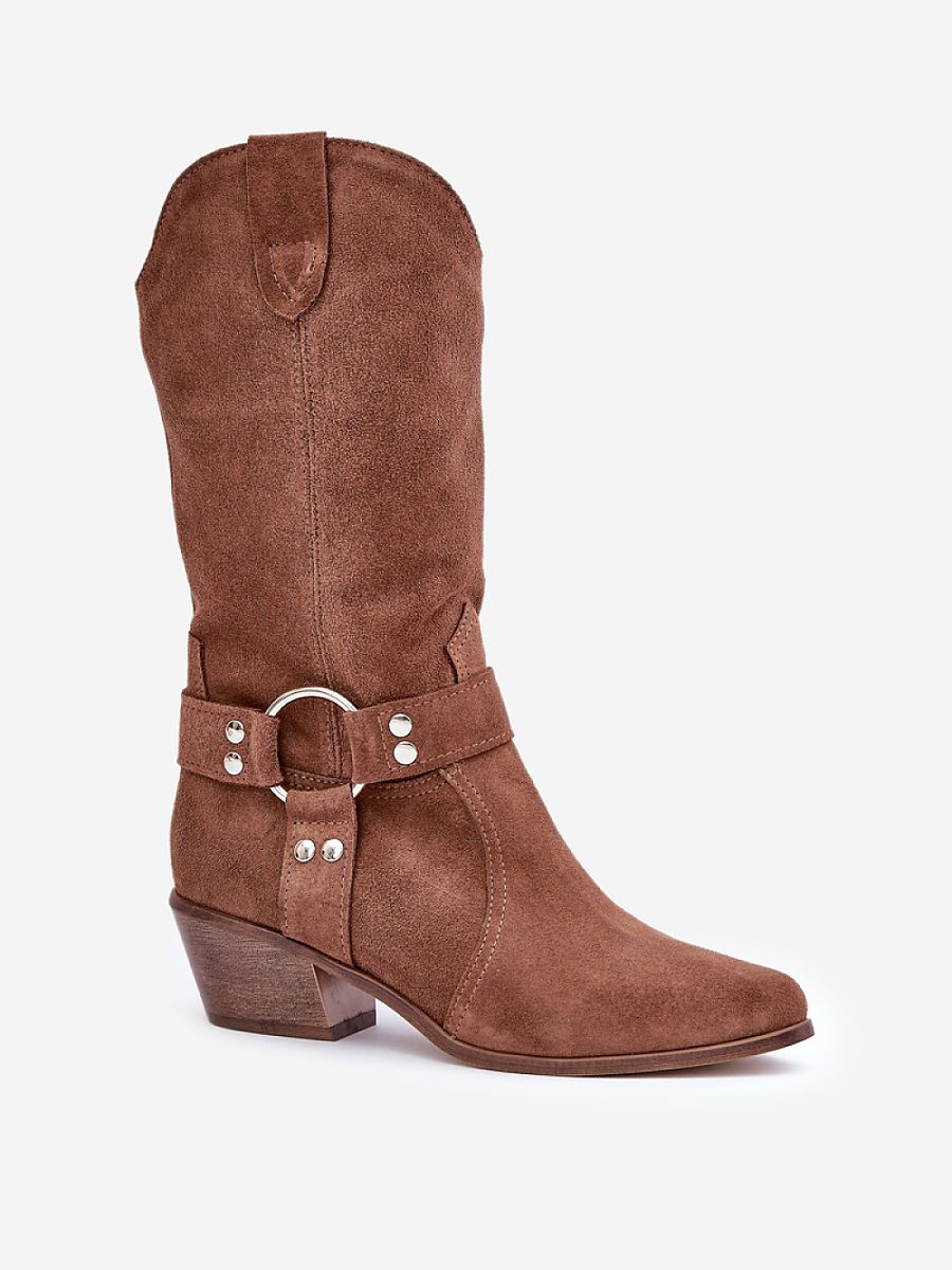 Kozačky na podpatku  model 203903 Step in style 
