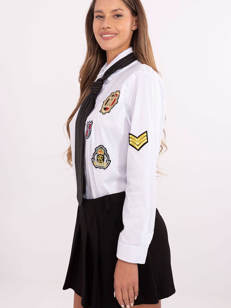 Košile s dlouhým rukávem  model 203948 Italy Moda 
