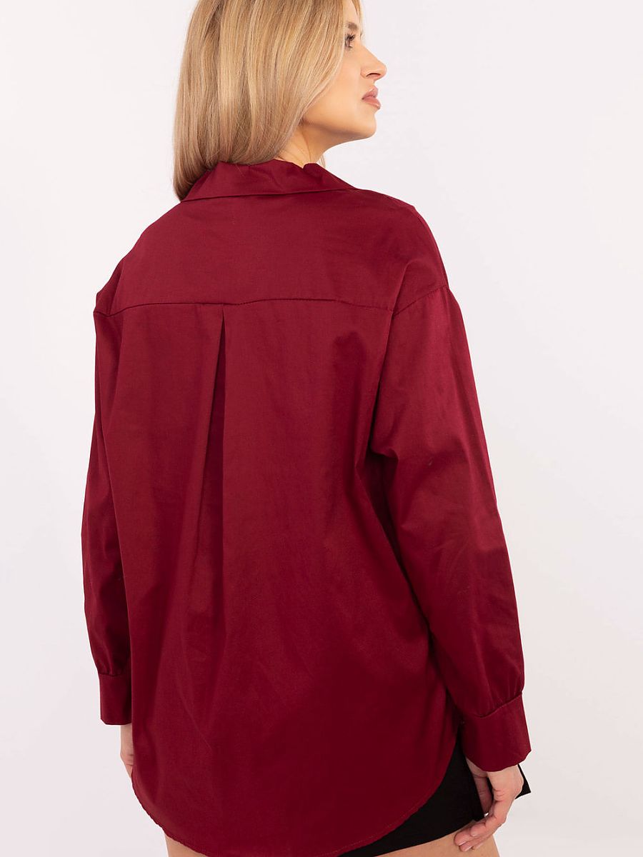 Košile s dlouhým rukávem  model 204357 Italy Moda 