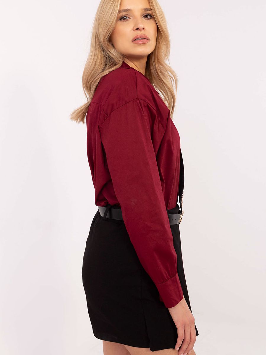 Košile s dlouhým rukávem  model 204363 Italy Moda 