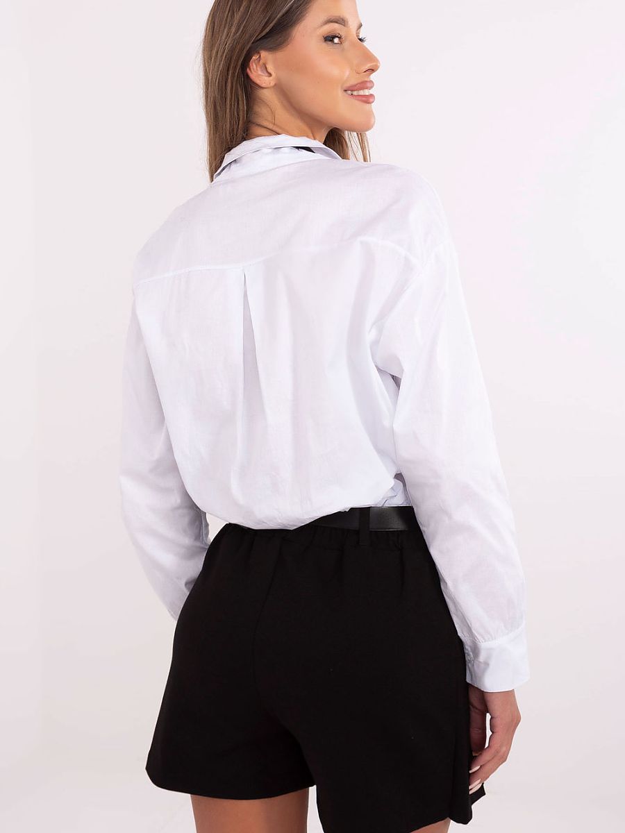 Košile s dlouhým rukávem  model 204393 Italy Moda 