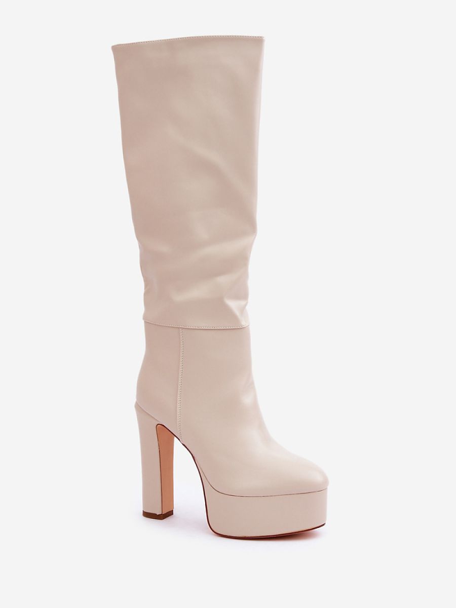 Kozačky na podpatku  model 204661 Step in style 
