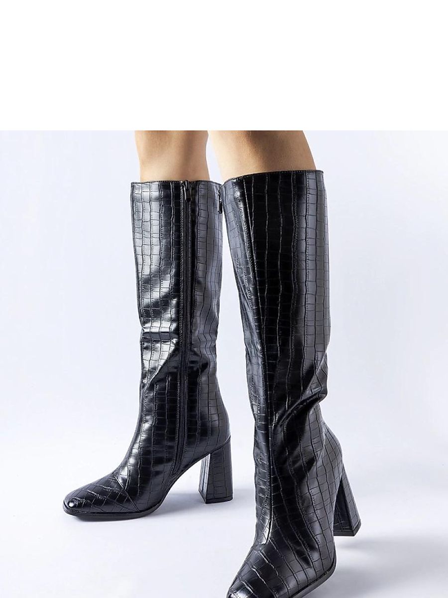 Kozačky na podpatku  model 204730 Solea 