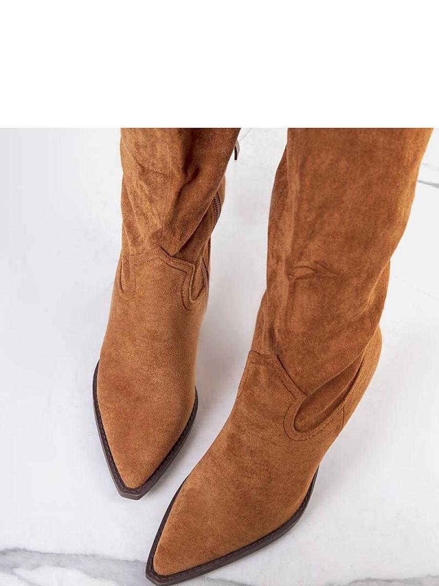 Kozačky na podpatku  model 204847 Solea 