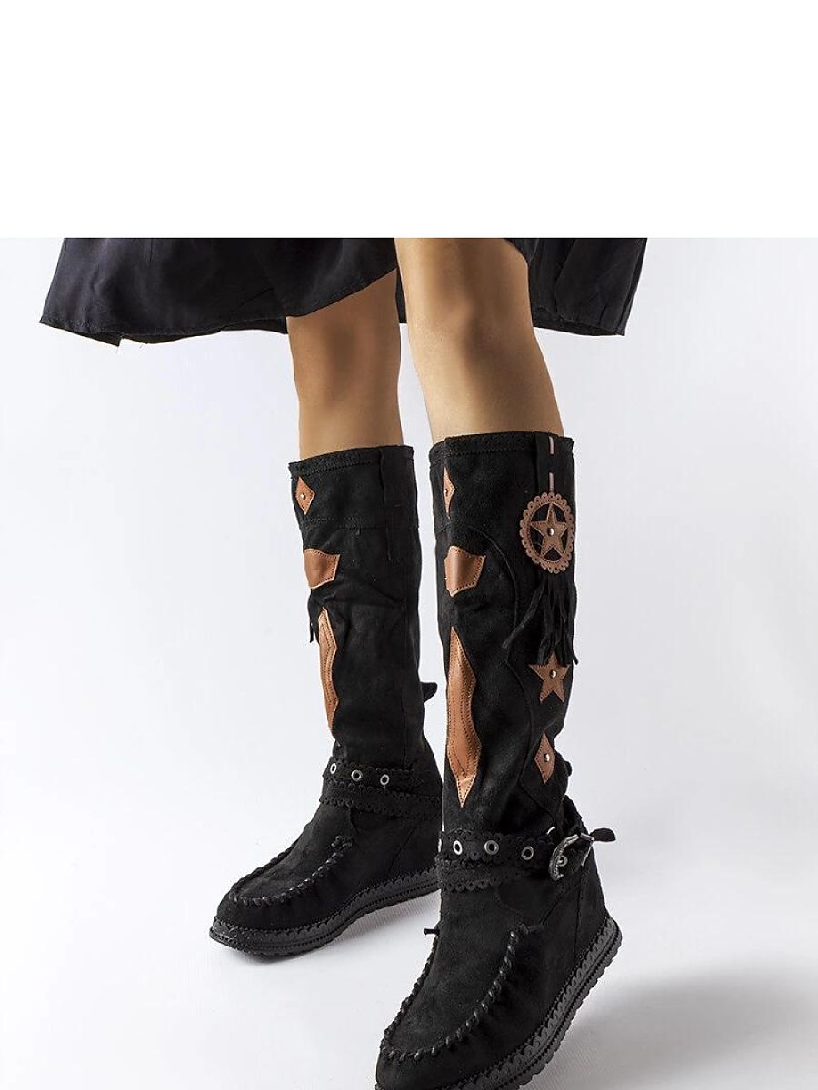 Kozačky na klínech  model 205786 Solea 