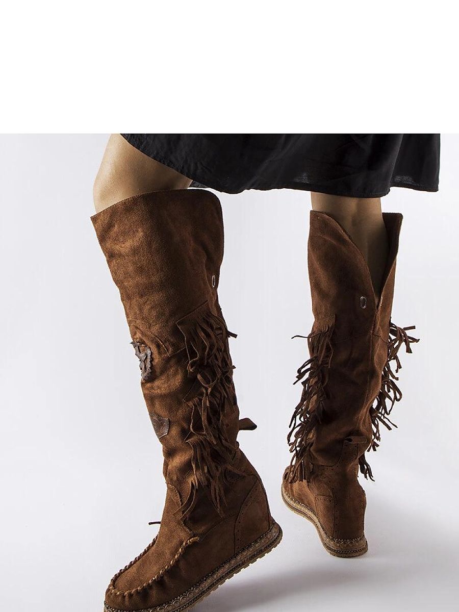 Kozačky na klínech  model 205787 Solea 
