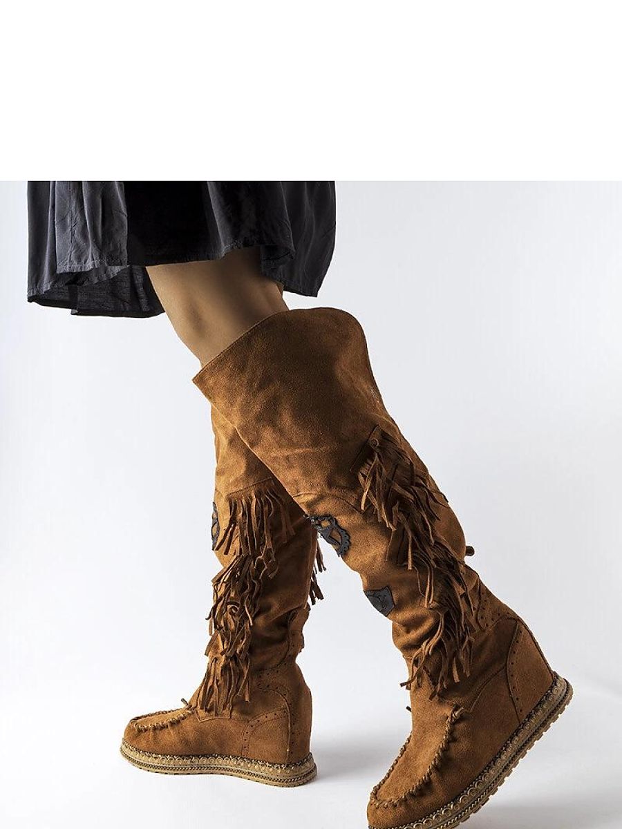Kozačky na klínech  model 205787 Solea 