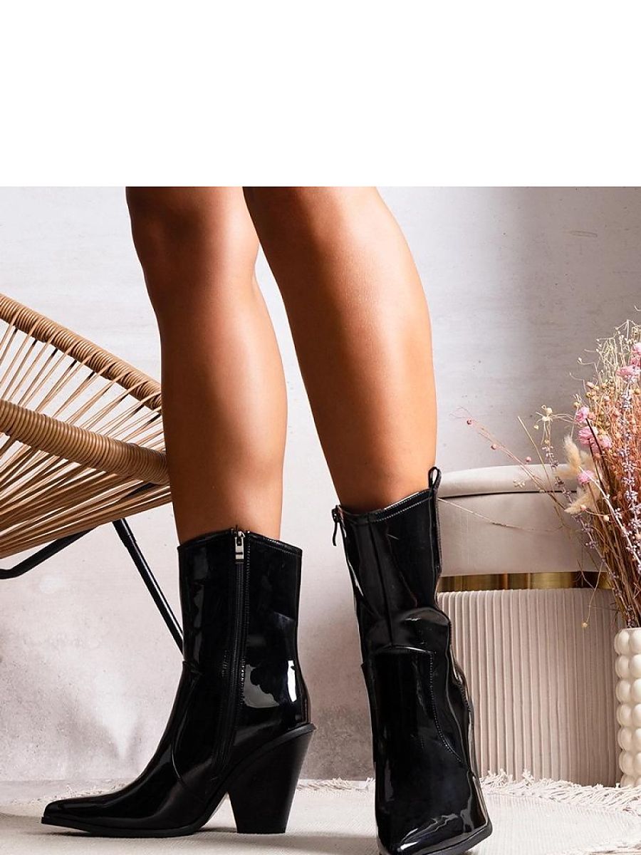 Kozačky na podpatku  model 205891 Solea 