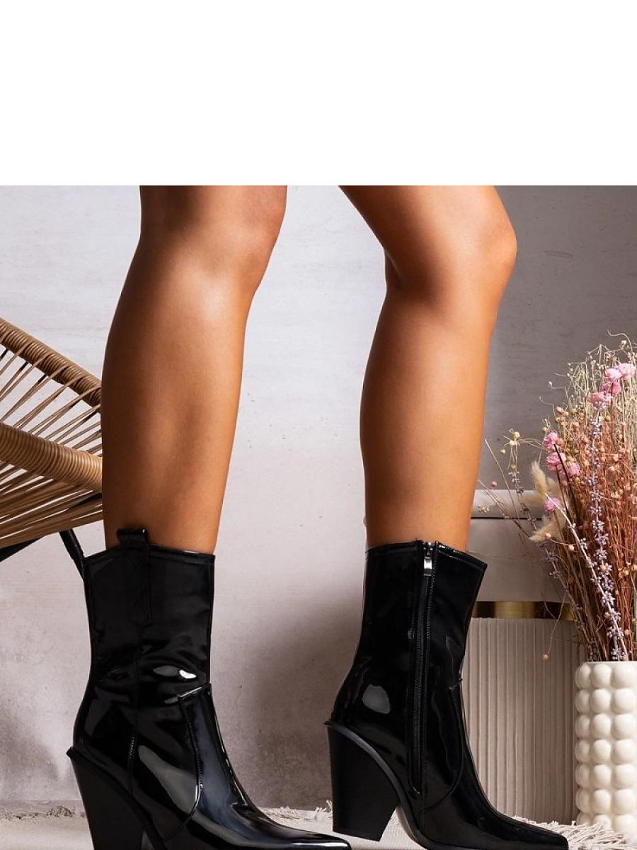 Kozačky na podpatku  model 205891 Solea 