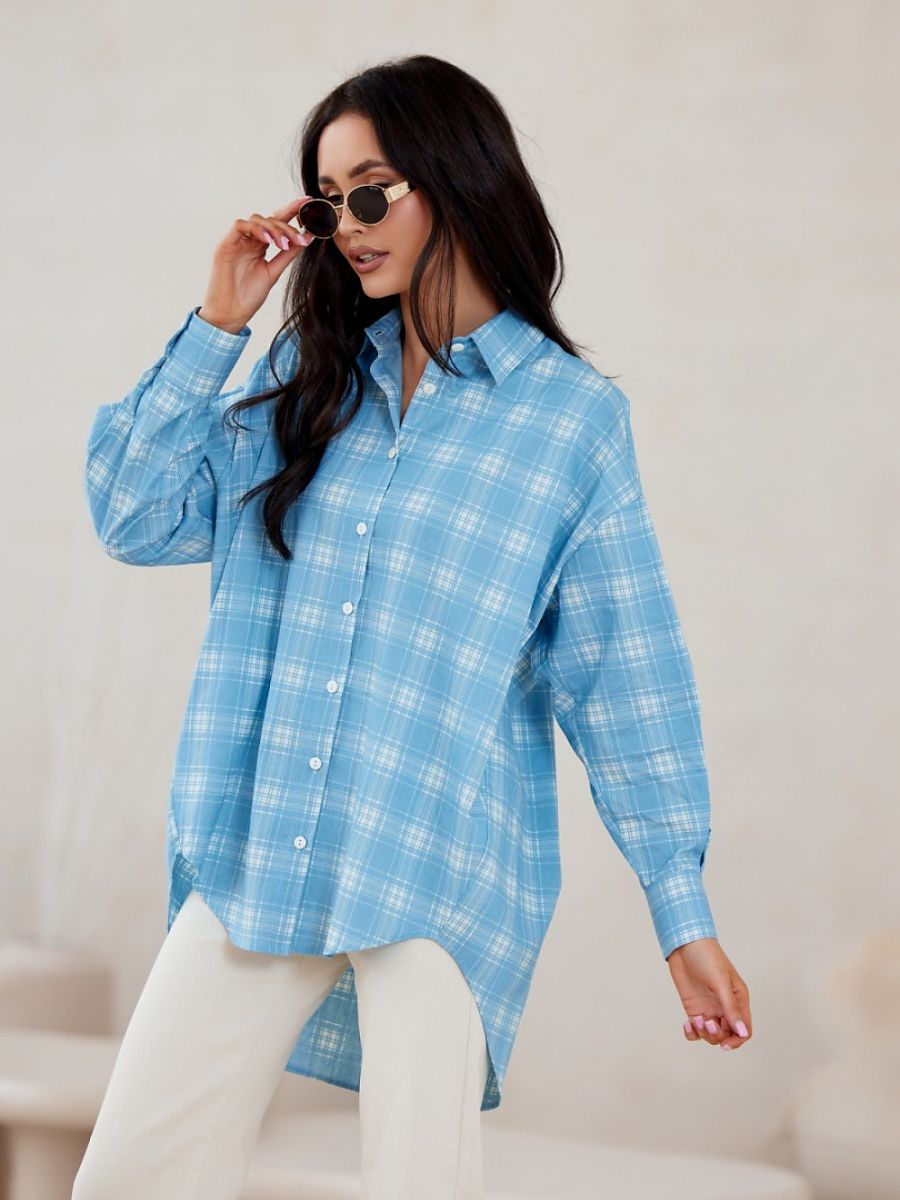 Košile s dlouhým rukávem  model 206995 Roco Fashion 