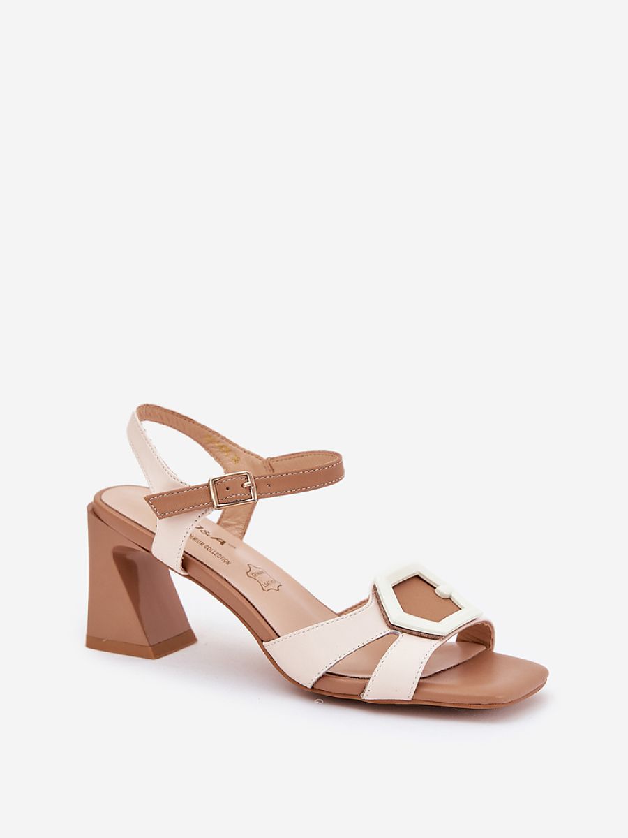 Sandály na podpatku  model 210692 Step in style 