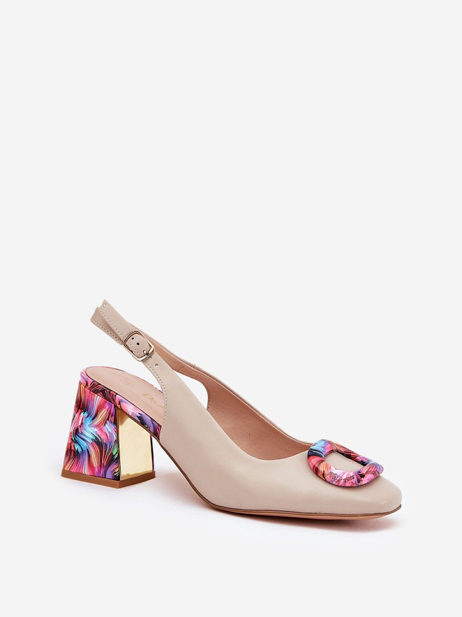 Sandály na podpatku  model 210693 Step in style 