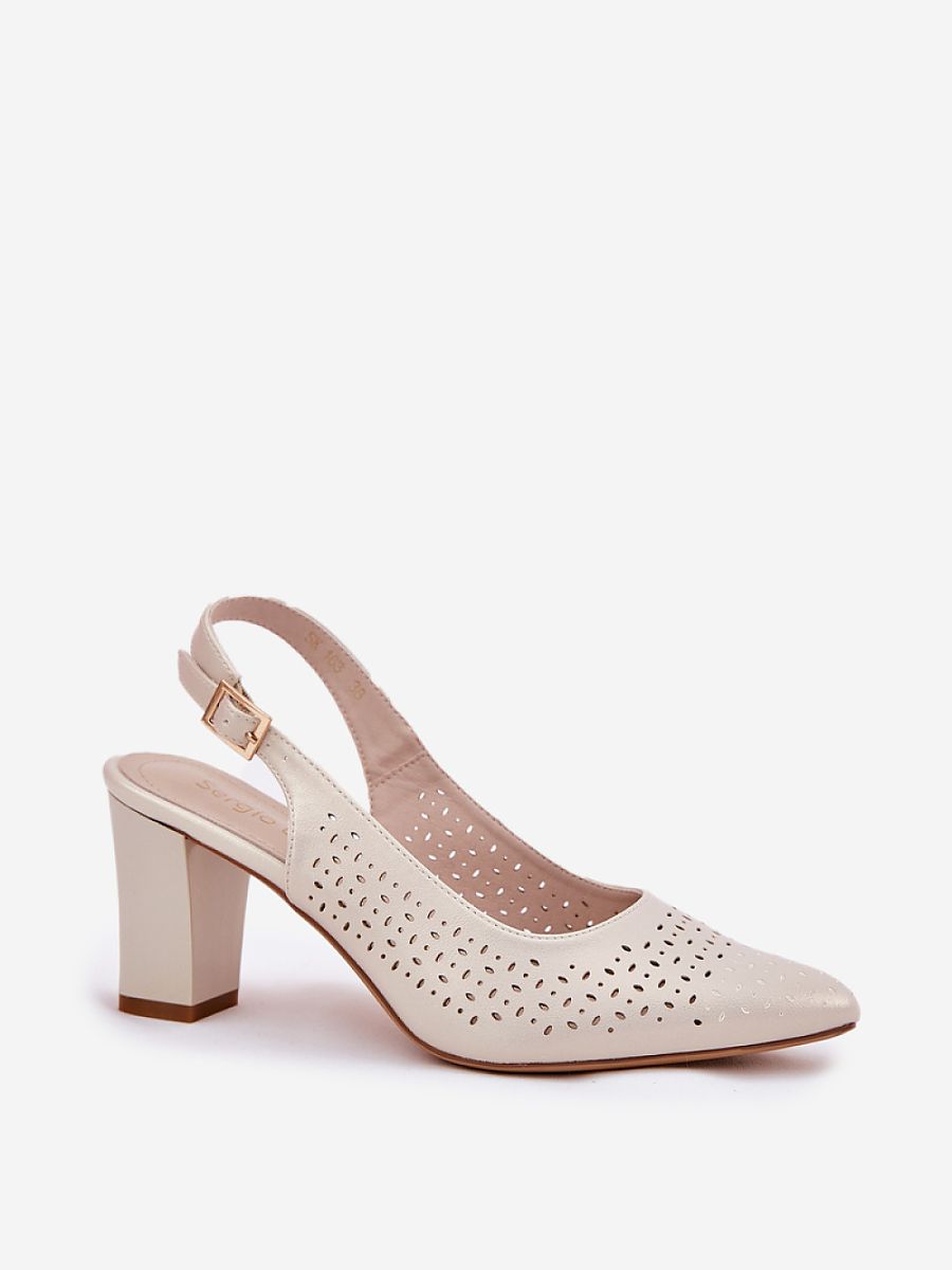 Sandály na podpatku  model 211939 Step in style 