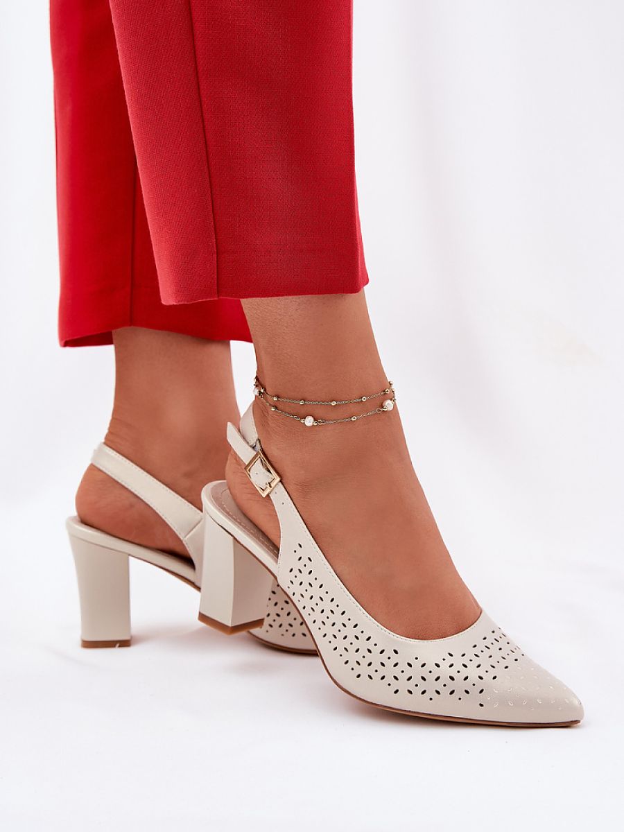 Sandály na podpatku  model 211939 Step in style 