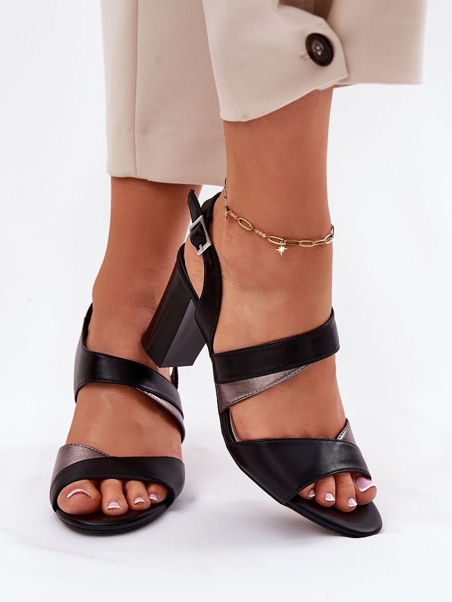 Sandály na podpatku  model 212908 Step in style 