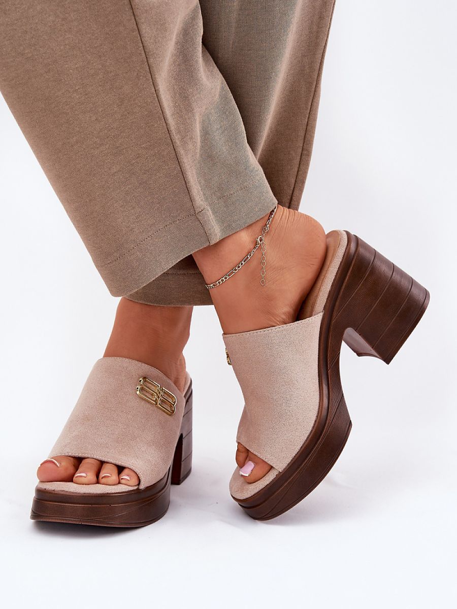Heeled sandals model 213038 Step in style 