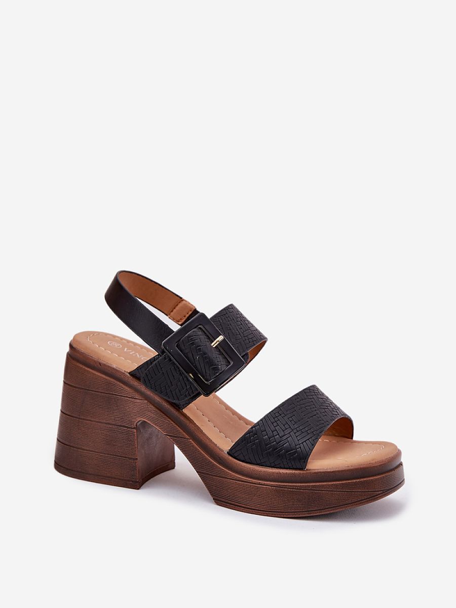 Sandály na podpatku  model 213164 Step in style 