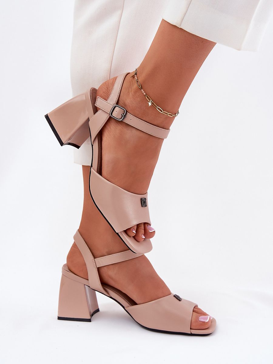 Sandály na podpatku  model 213185 Step in style 