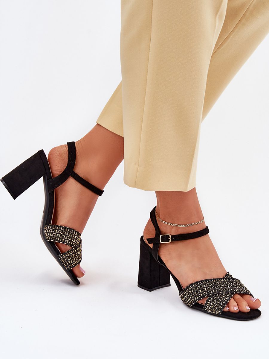 Sandály na podpatku  model 214687 Step in style 
