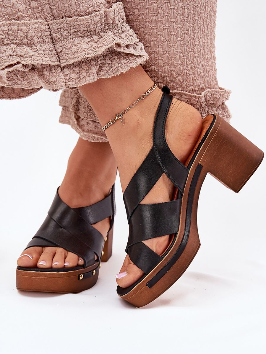 Sandály na podpatku  model 214744 Step in style 