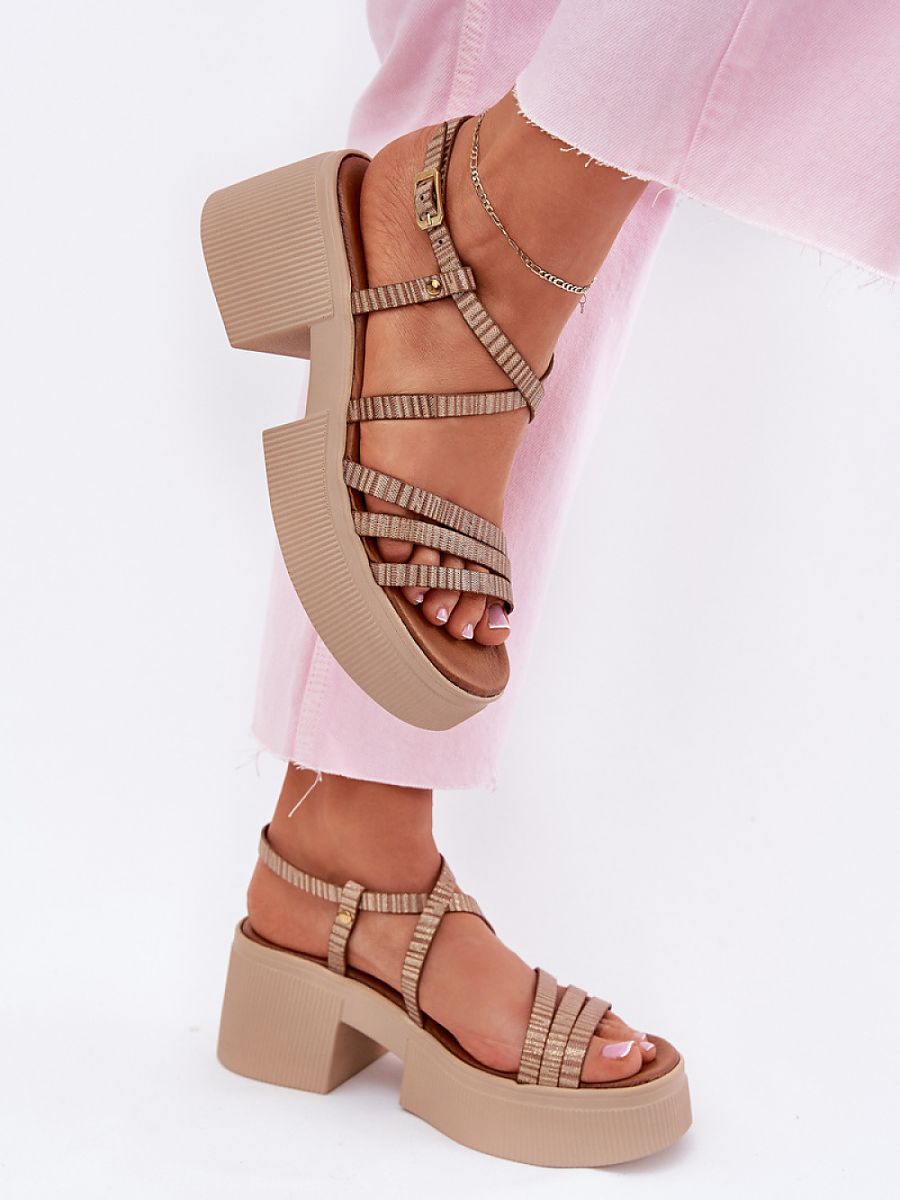 Sandály na podpatku  model 214994 Step in style 
