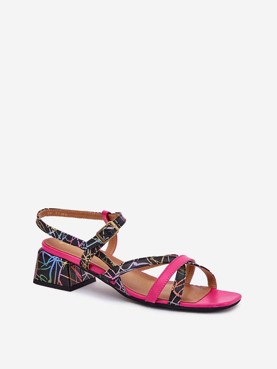Sandály na podpatku  model 215333 Step in style 