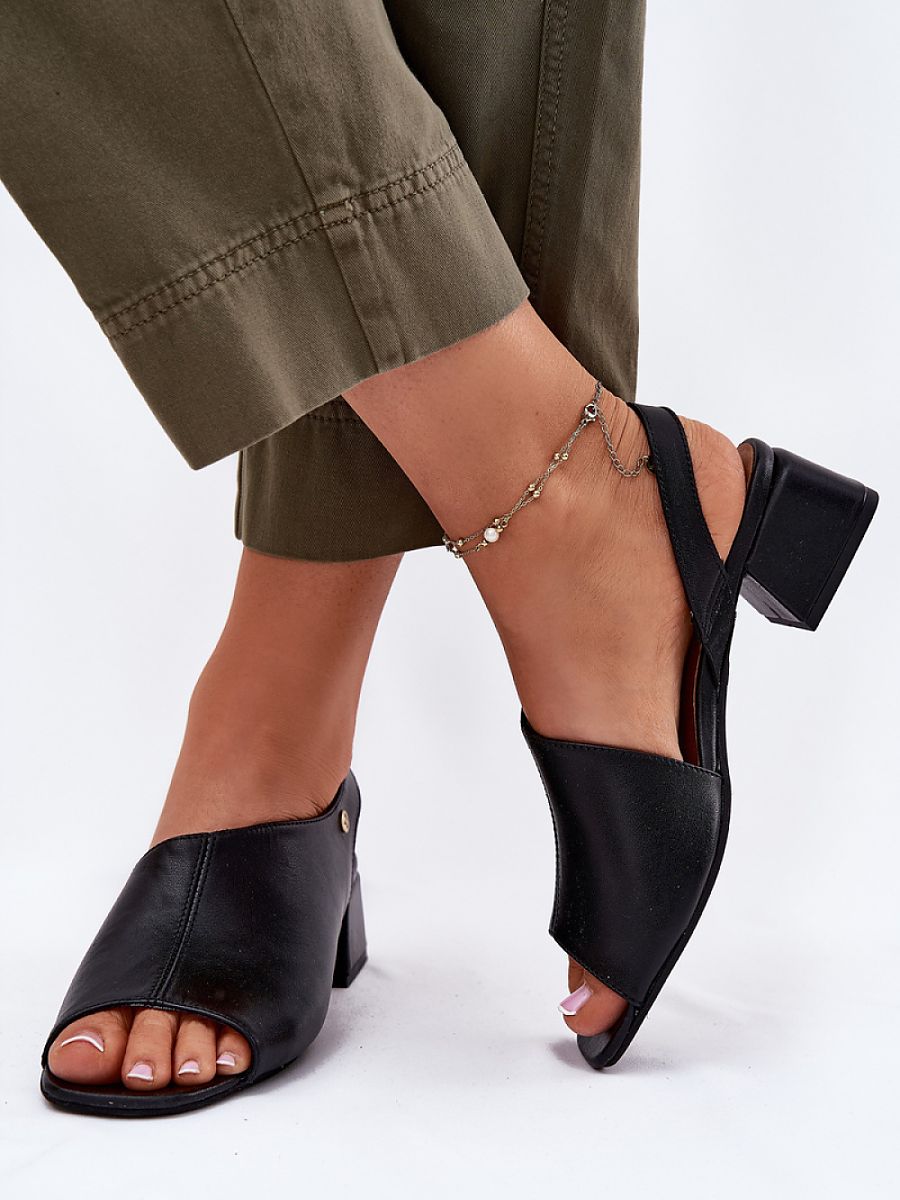 Sandály na podpatku  model 215343 Step in style 