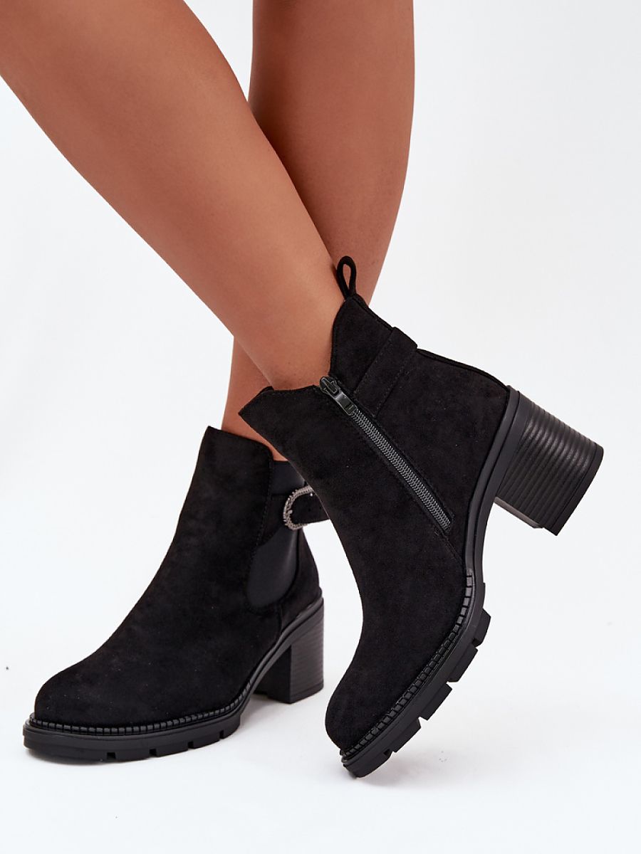 Boty na podpatku  model 216653 Step in style 