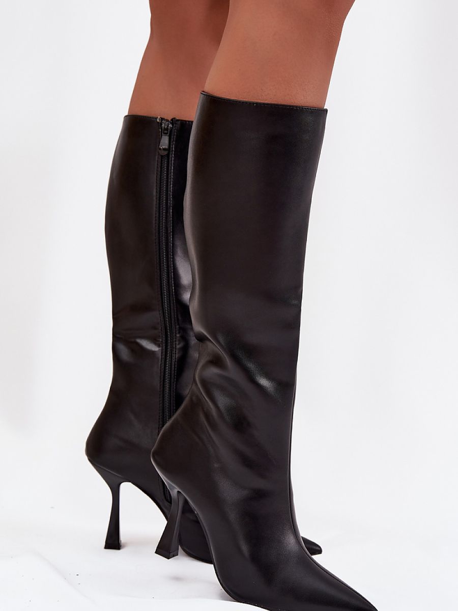 Kozačky na podpatku  model 217521 Step in style 
