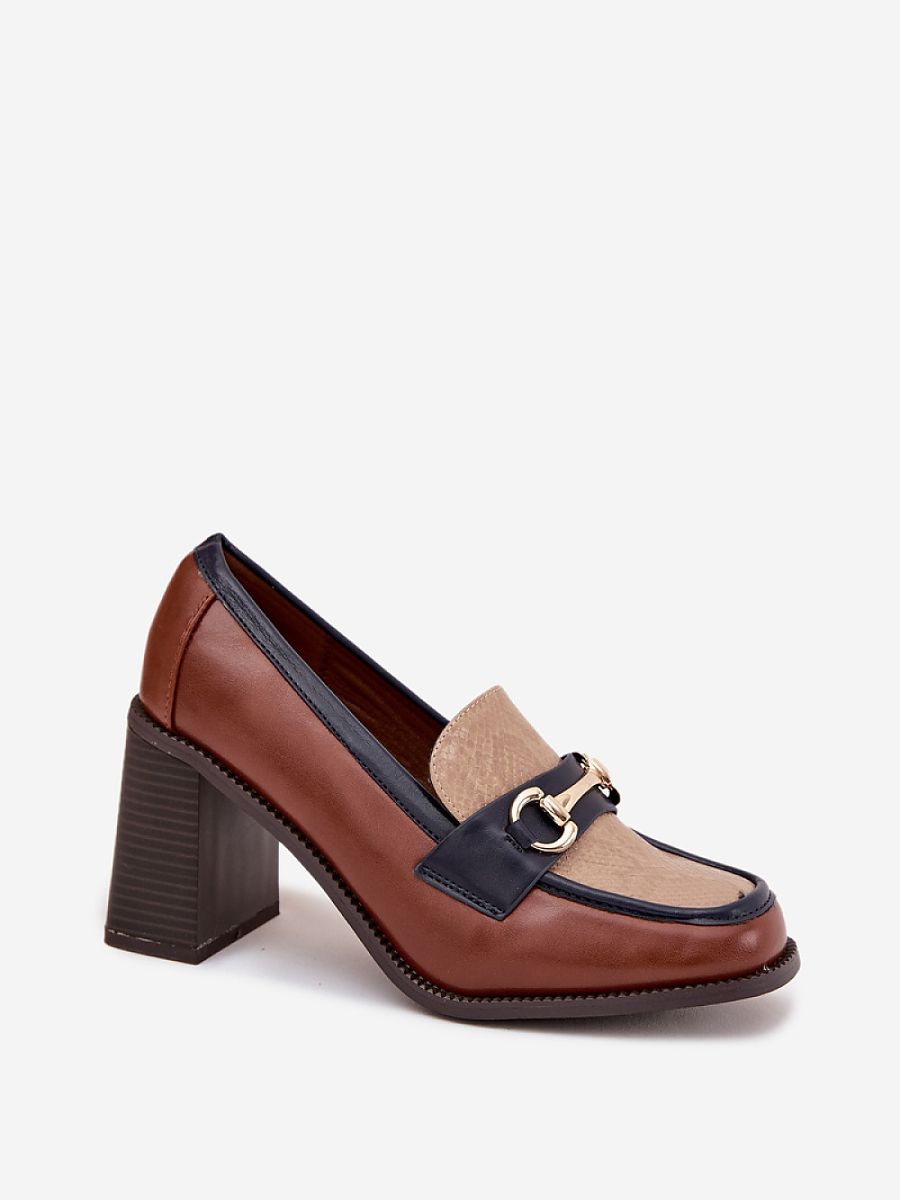 Polobotky na podpatku  model 217844 Step in style 