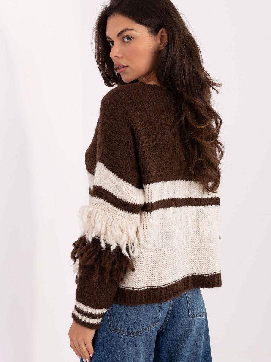 Svetr na zapínání  model 218010 Italy Moda 