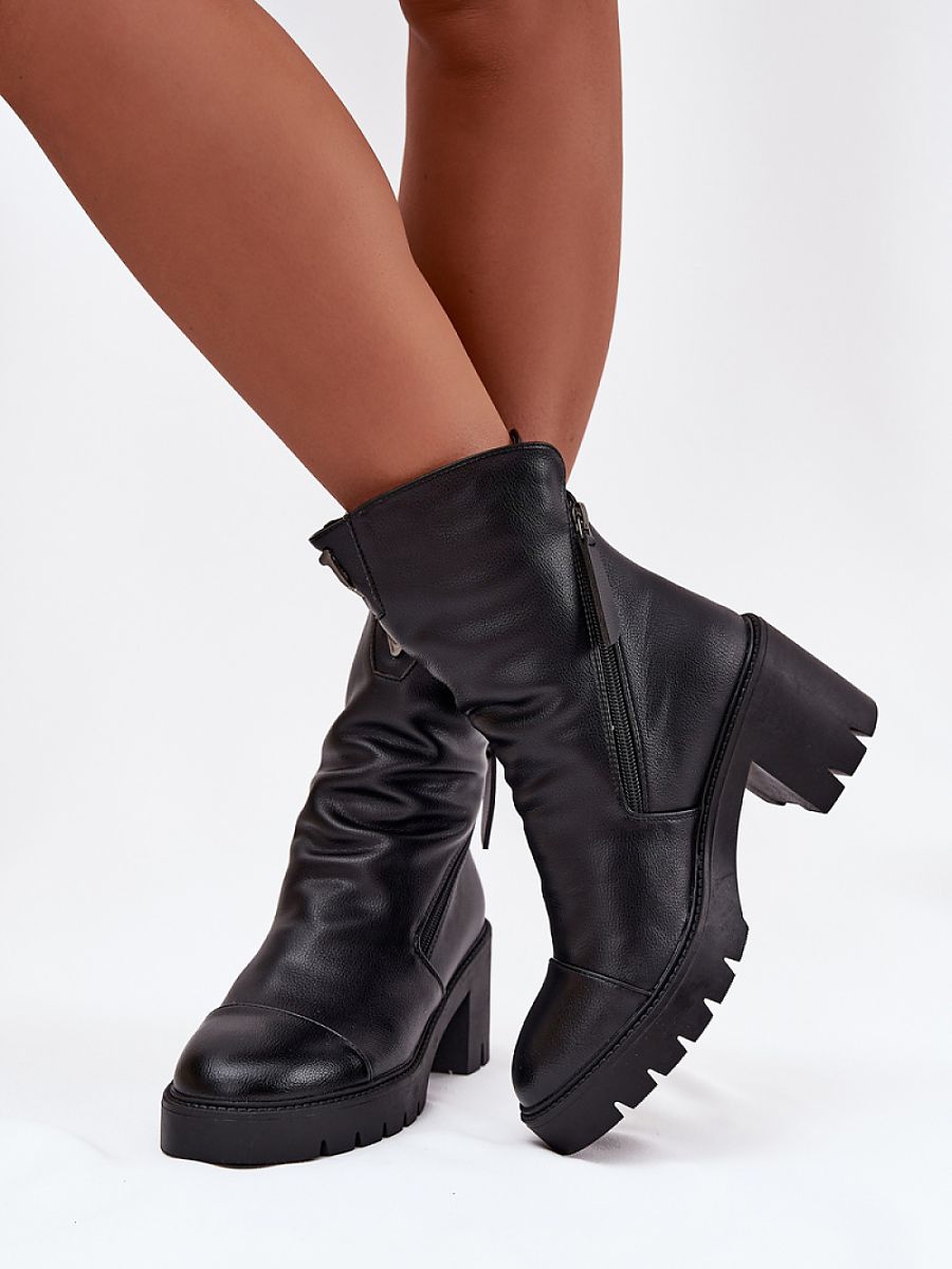 Boty na podpatku  model 218068 Step in style 