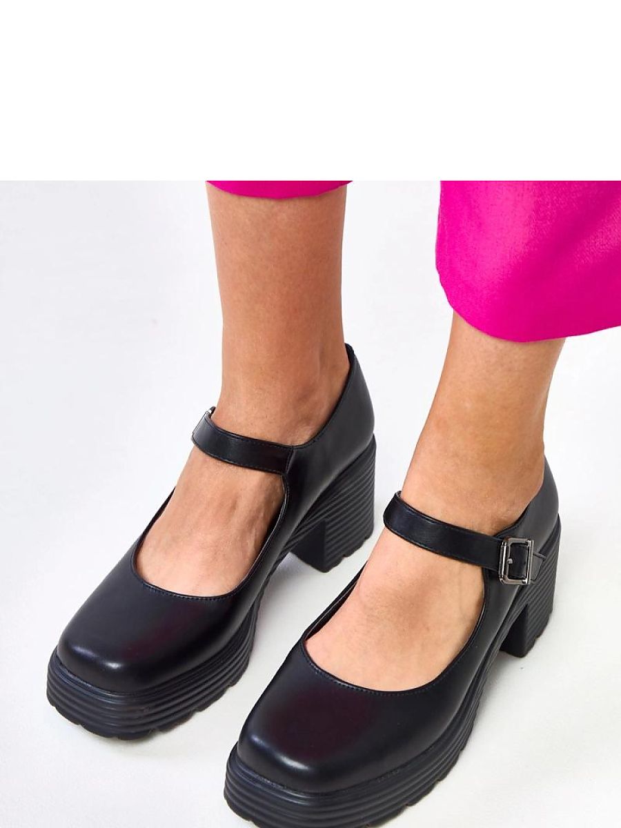 Polobotky na podpatku  model 218165 Solea 